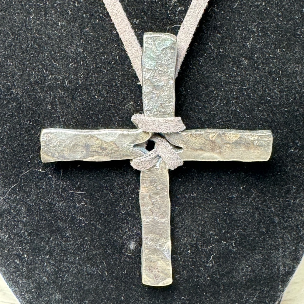 GypsyCwboy Original Cross Charm - Steel - Picture 2 of 3